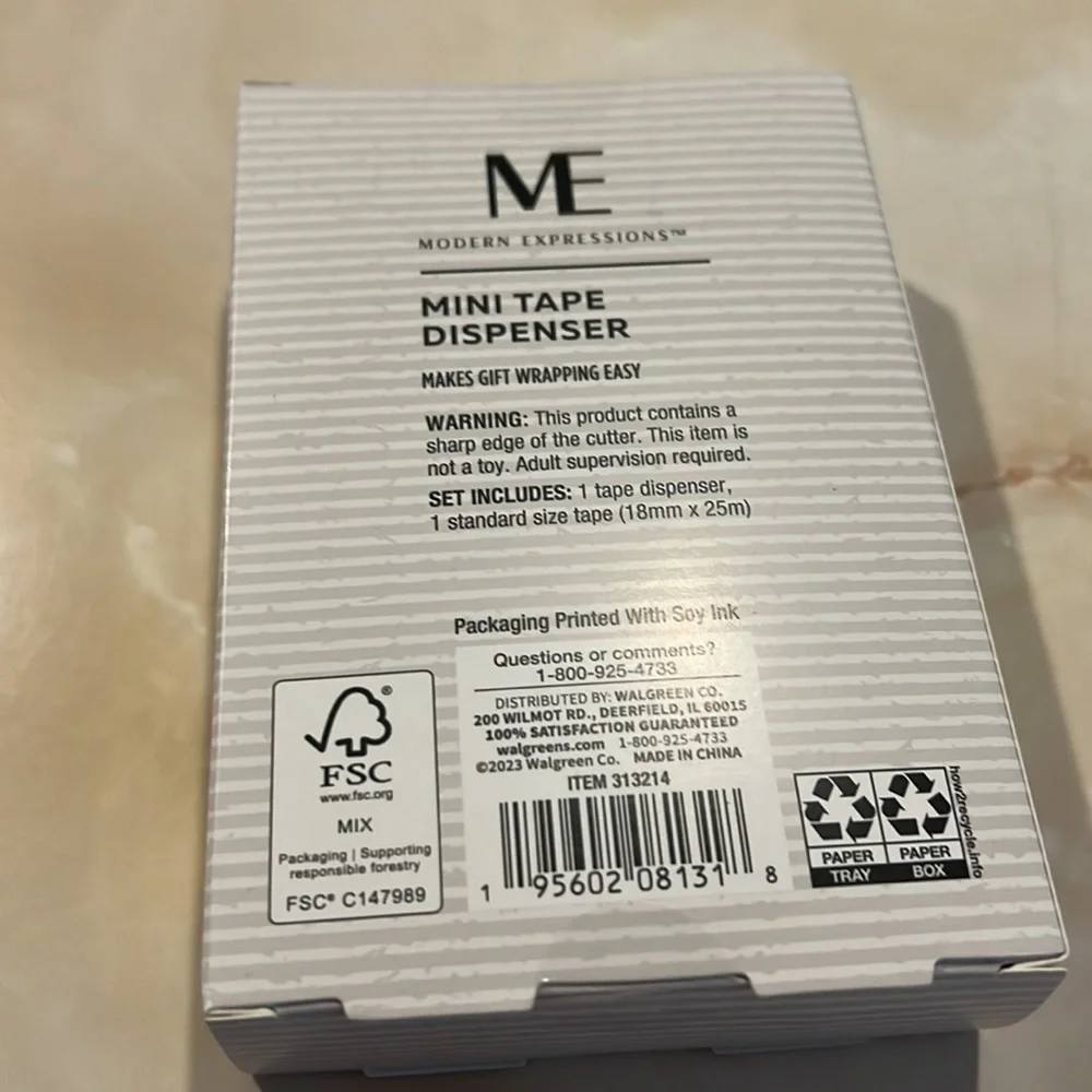 NIB Mini Tape Dispenser